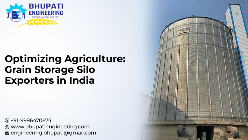 Grain Storage Silo Exporters in India